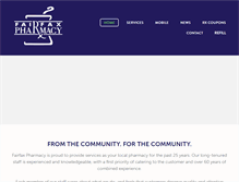 Tablet Screenshot of fairfaxpharmacy.com
